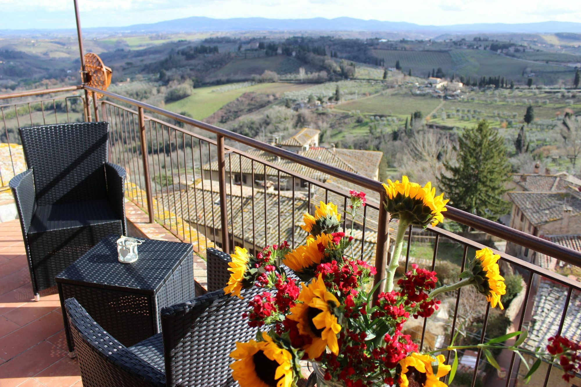 B&B Ridolfi San Gimignano Bagian luar foto