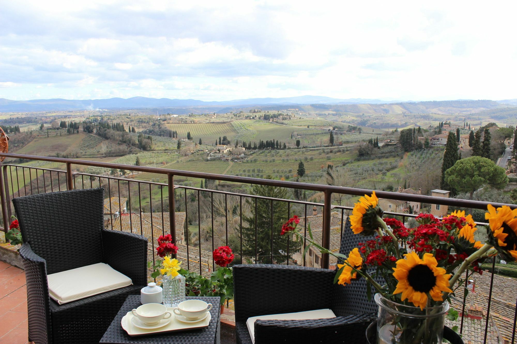 B&B Ridolfi San Gimignano Bagian luar foto